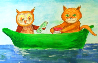 The owl and the pussy-cat went to sea